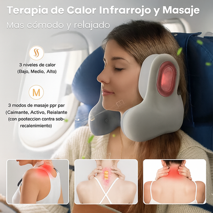 3 en 1 Masaje - Calor - Auricular