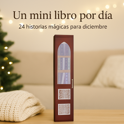 Calendario de adviento de mini libros