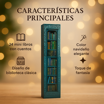 Calendario de adviento de mini libros